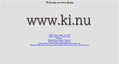 Desktop Screenshot of ki.nu